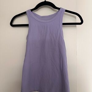 lululemon athletica Light Purple Tank Top